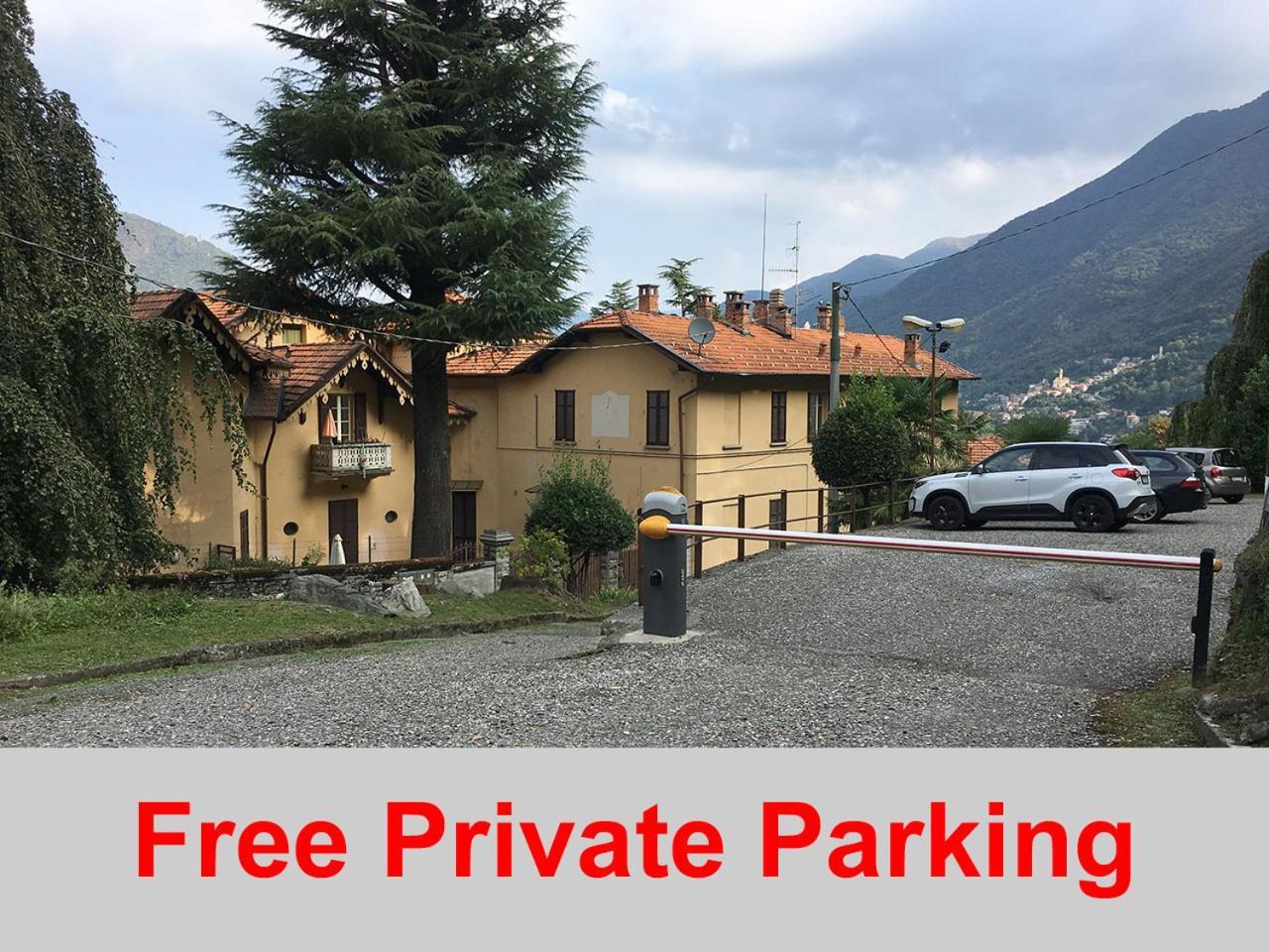 Lake Como Villa Ines Junior Apartment Faggeto Lario Exterior photo